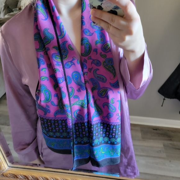 Vintage Carol Little Sheer Scarf - Picture 2 of 8